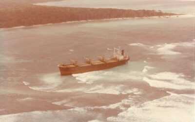 O navio que encalhou e mudou a história de uma tribo