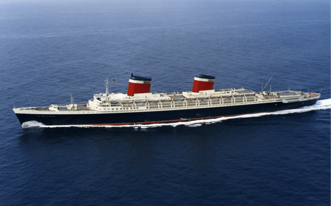 A incrível corrida de navios no Atlântico